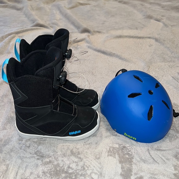 Thirtytwo Shoes Thirty Two Kids Boa Youth Snowboard Boot Size 5 And